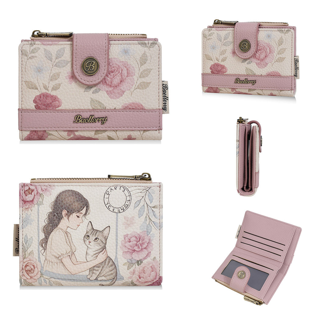 Кошелек W-N8362-D/Pink