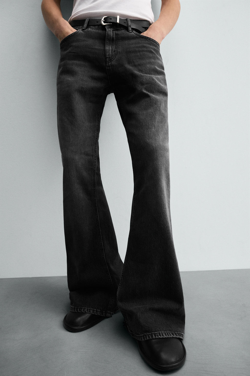FLARE FIT JEANS - Zara фото 5