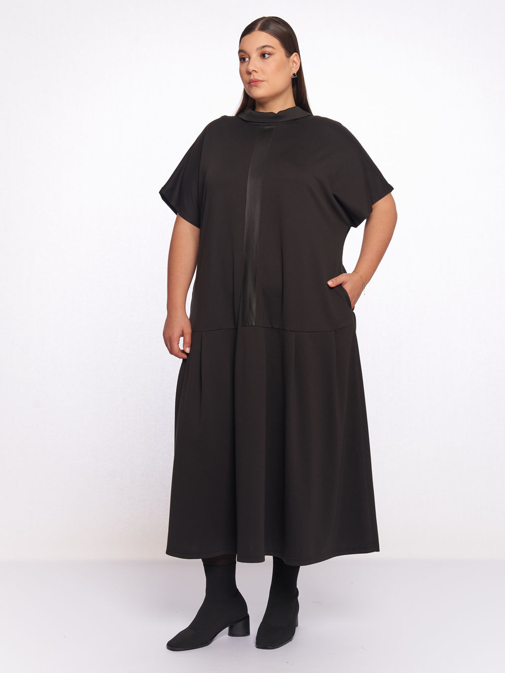 Платье двухстороннее PP54506BLK01