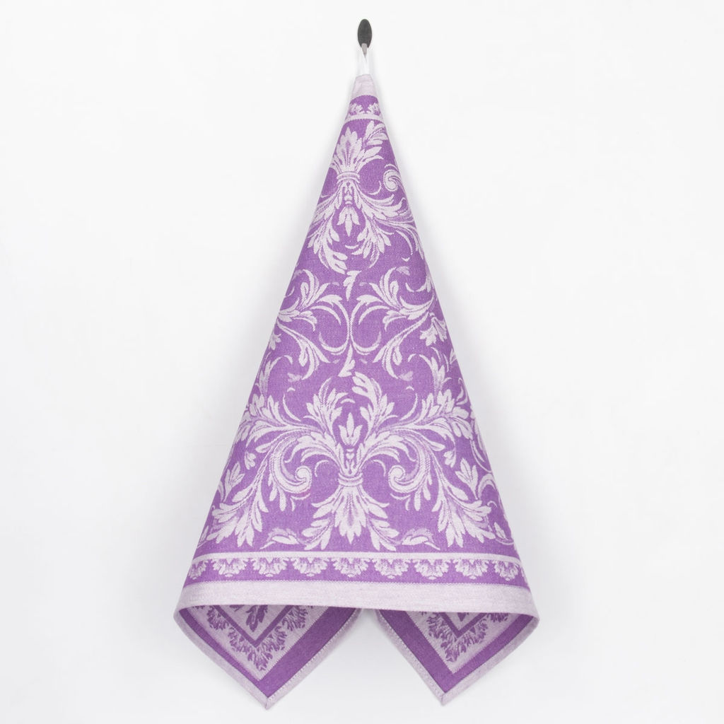 07с-39ЯК 50*70 Полотенце "Ренессанс" цв. фиолетовый