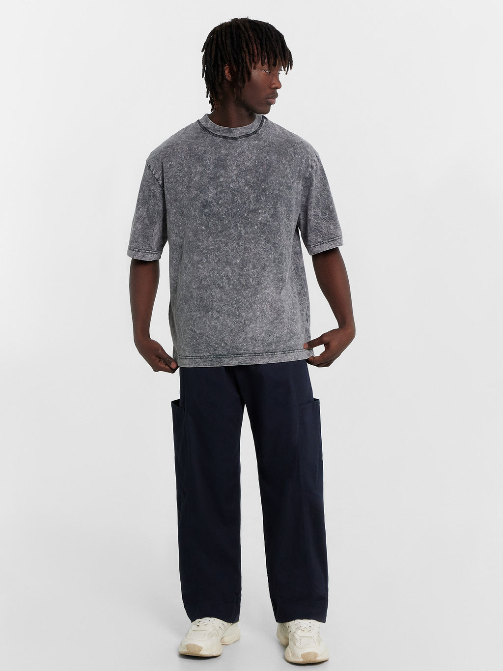 Брюки мужские в синем цвете неви 181261 - Mark formelle фото 3