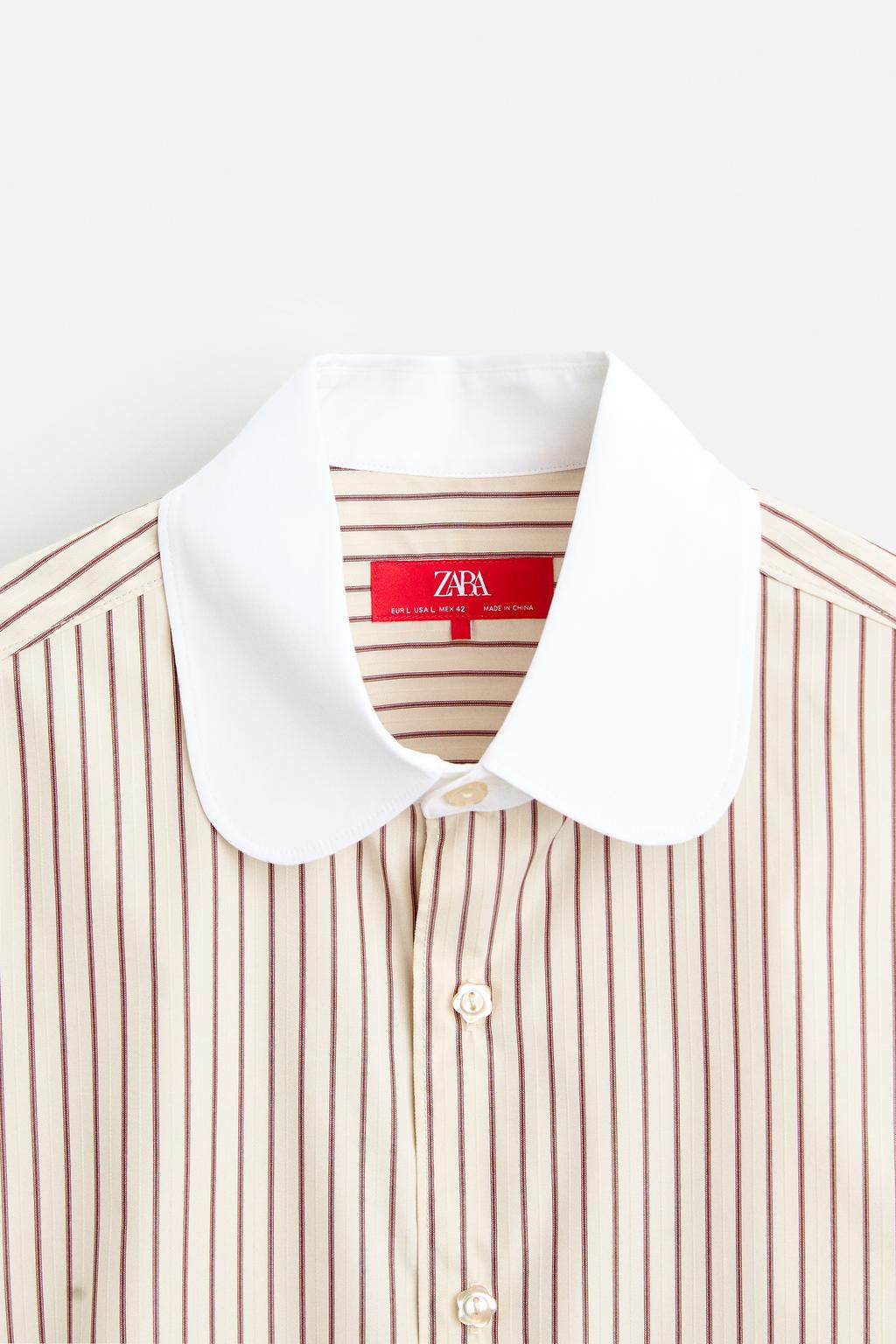 STRIPED SHIRT X HARRY LAMBERT - Zara фото 17