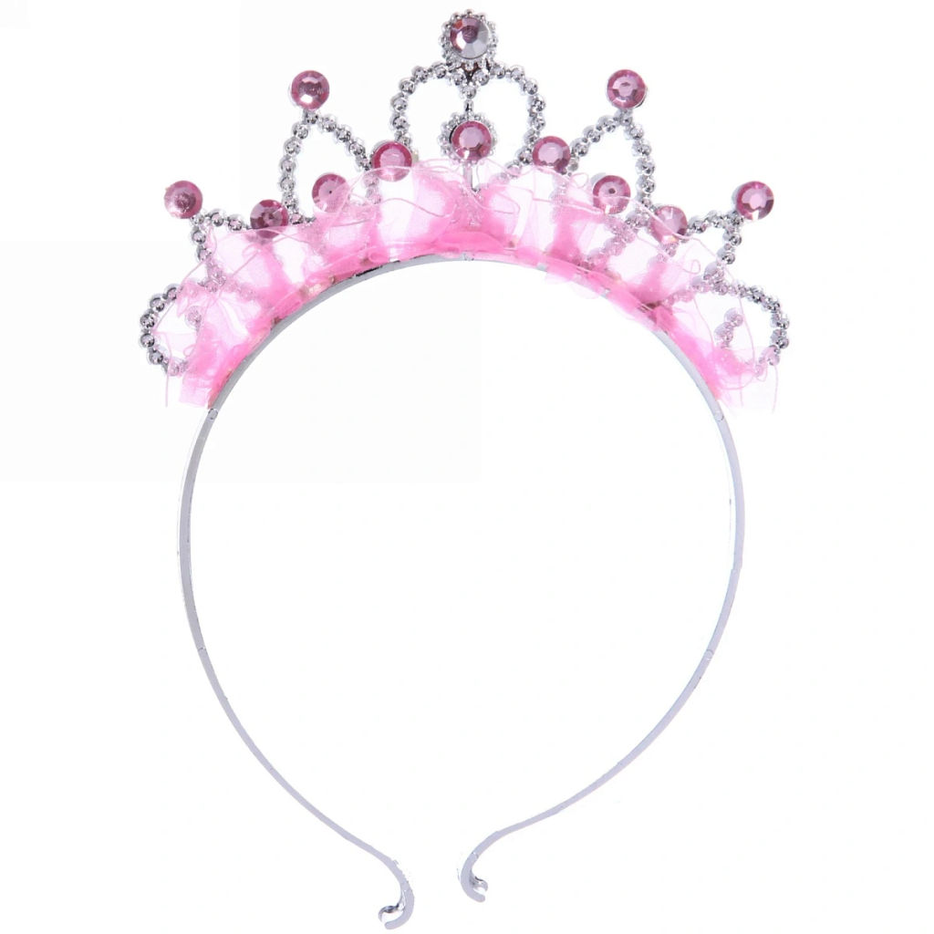 Цена за 6 шт. Корона-ободок "Фея Нежность", микс цветов