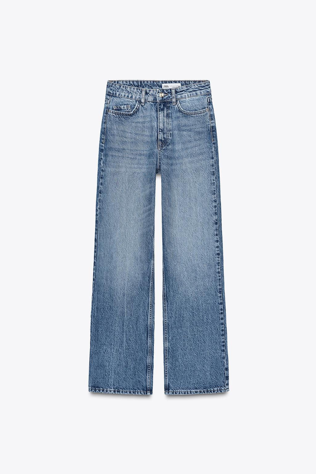 JEANS Z1975 STRAIGHT HIGH-WAIST FULL LENGTH - Zara фото 5