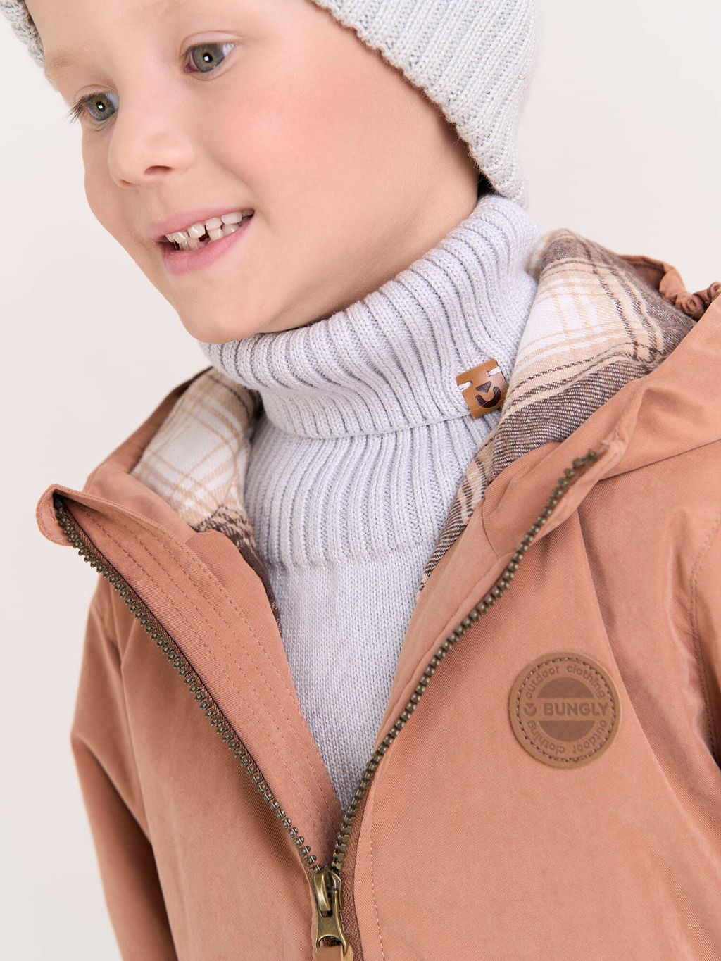 Манишка хлопковая Серебро - Bungly фото 6