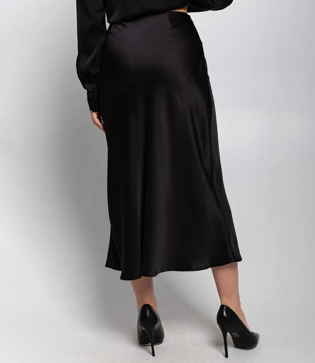 Юбка #КТ2103, чёрный