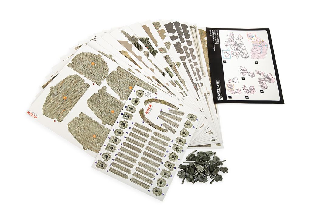 REZARK STH-010 Серия Корабли 360 элемент. с LED подсветкой 2-й сорт Корабль-призрак