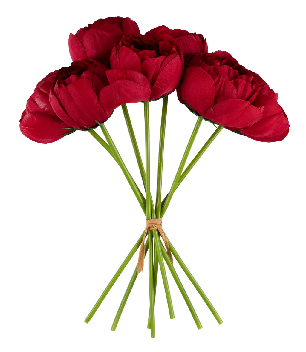 Искусственное растение Blumentag ATJ-35 Растение искусственное Пион 32 см 3 х 7 шт. 01  фото 5