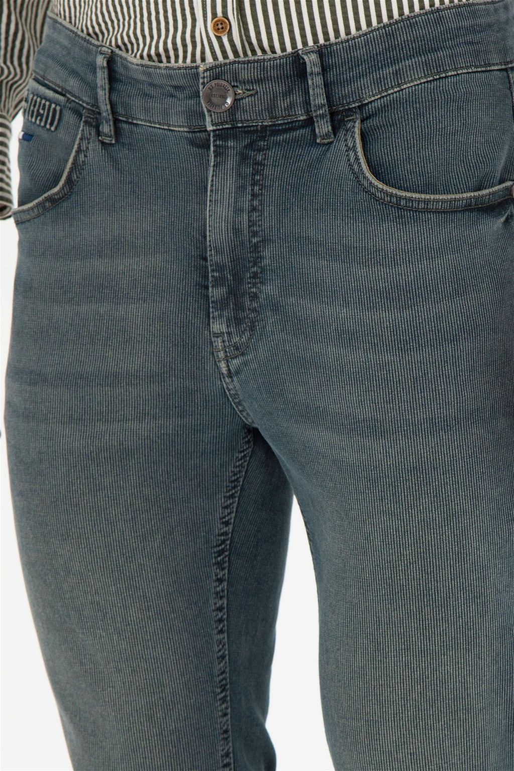 U. S. Polo Assn / Мужские зеленые джинсовые брюки - U.s. polo assn фото 6