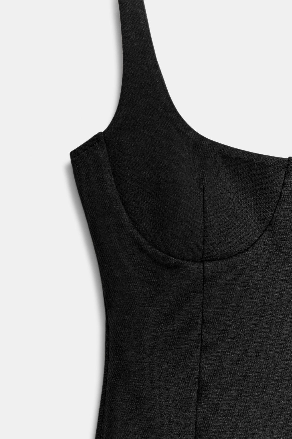 VESTIDO CORTO INTERLOCK / Negro - Zara фото 8