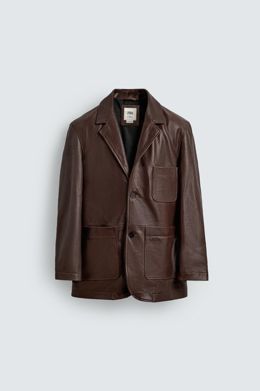 LEATHER BLAZER LIMITED EDITION - Zara фото 15