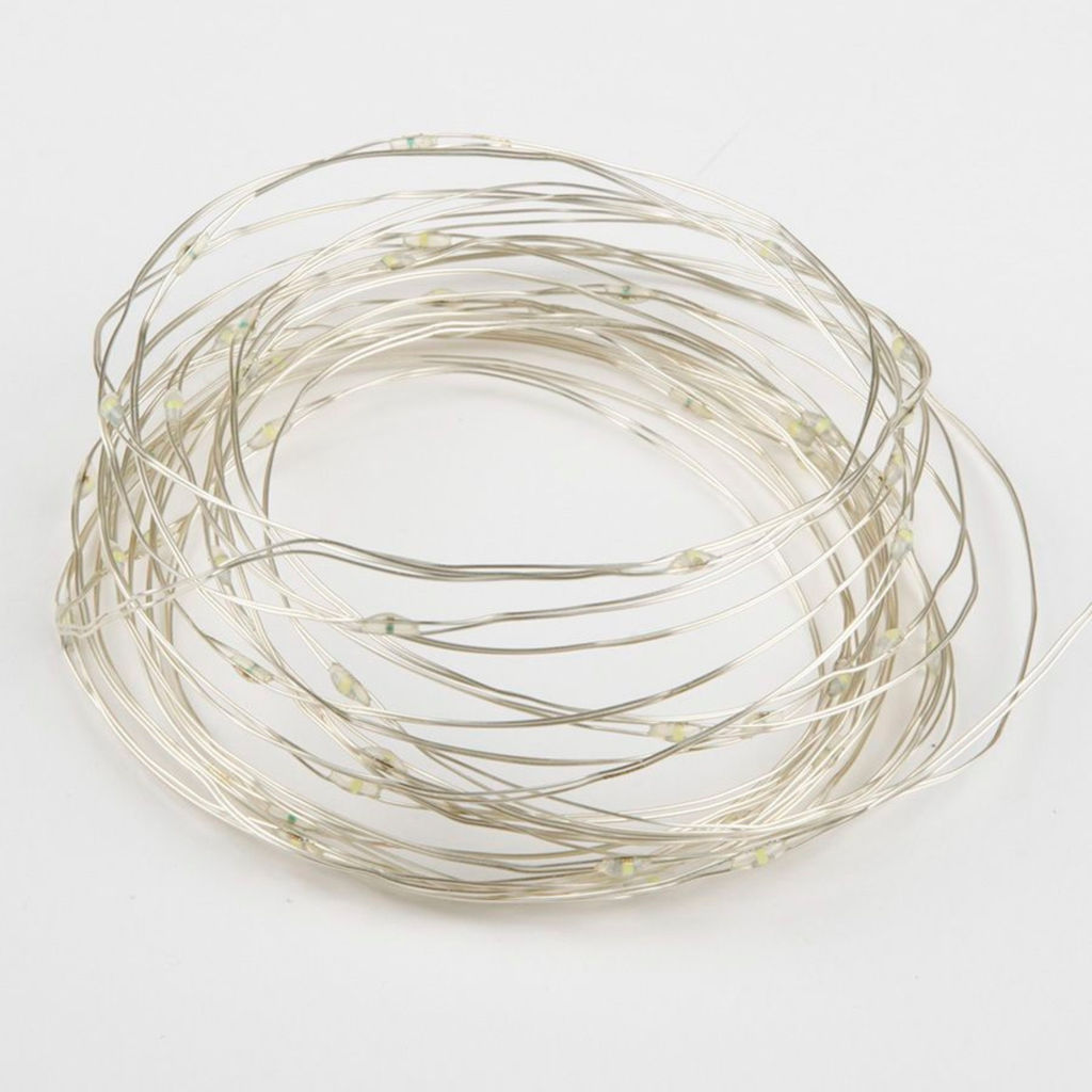 ULD-S0200-020/SСB/2AA WARM WHITE IP20 DEW Гирлянда светодиодная на батарейках 2AA (не в/к), Роса, 2м. 20 светодиодов. Теплый белый свет. Провод медный. TM Uniel
