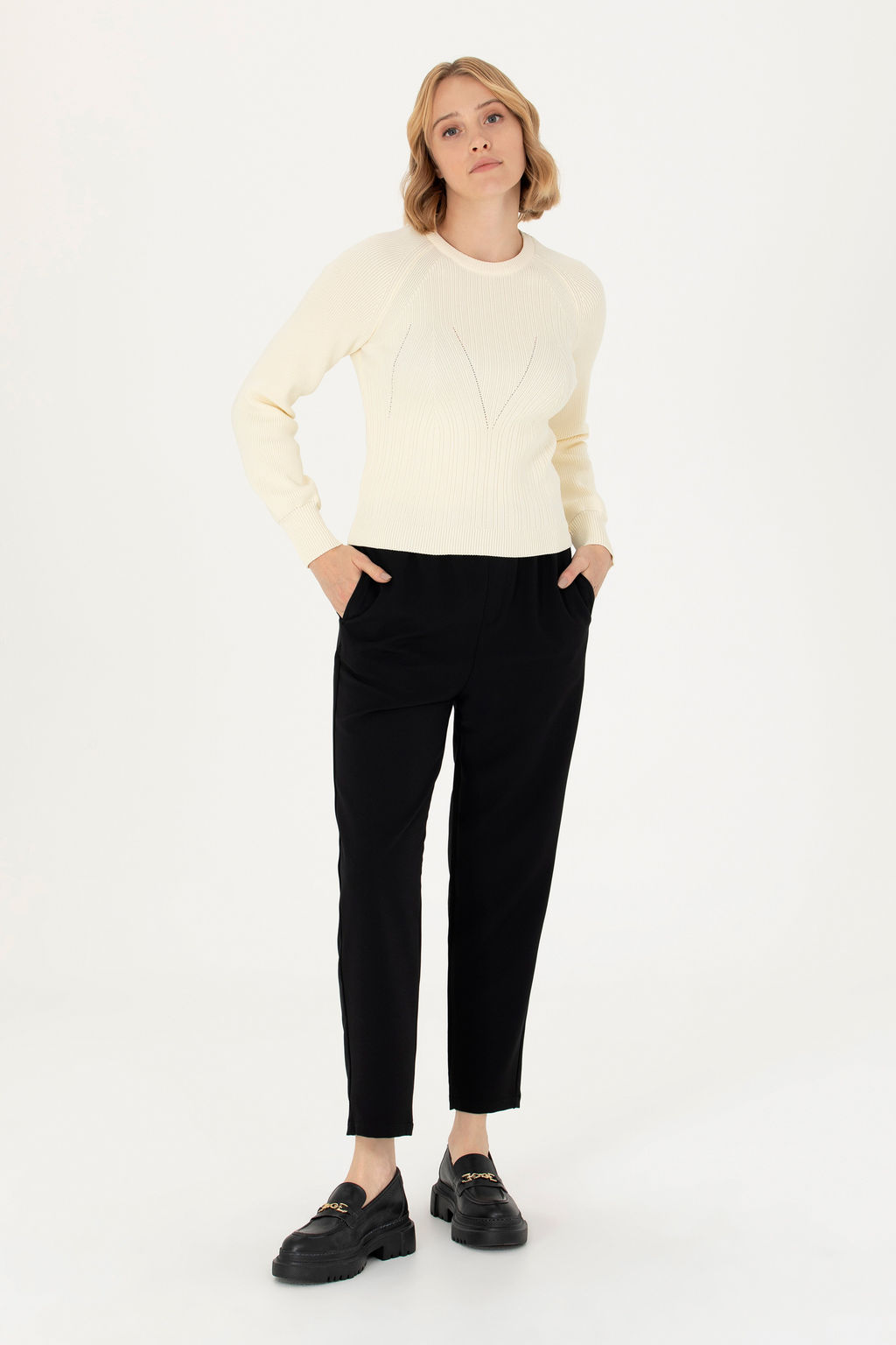 Женские черные брюки Неожиданная скидка в корзине - U.s. polo assn фото 15