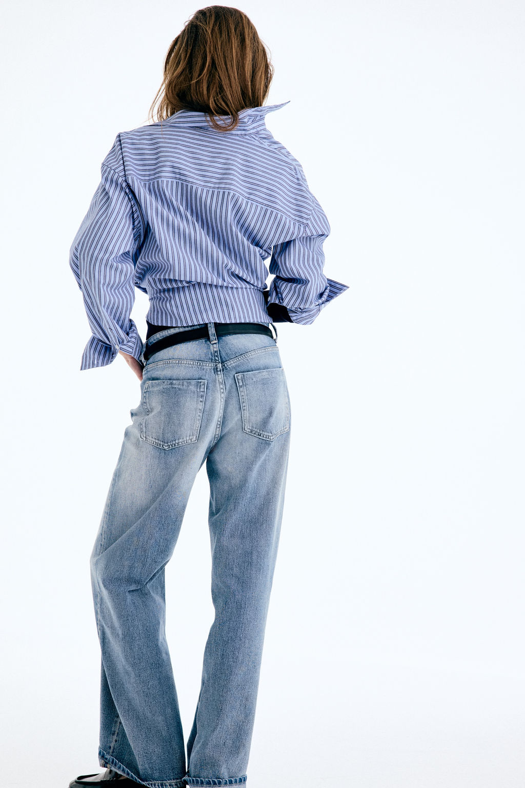 Wide High Jeans - H&m фото 7