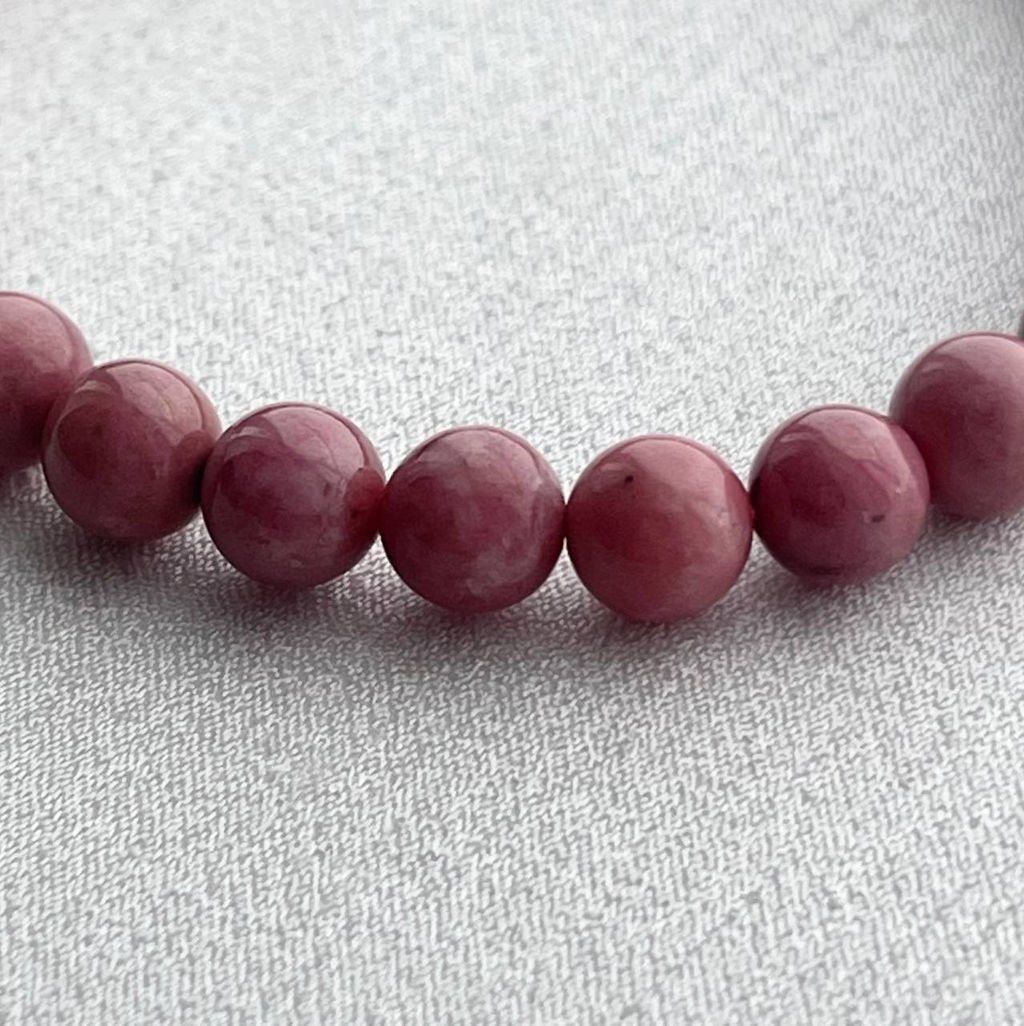 Браслет из Родонита 17,5 см - Радуга самоцветов фото 3