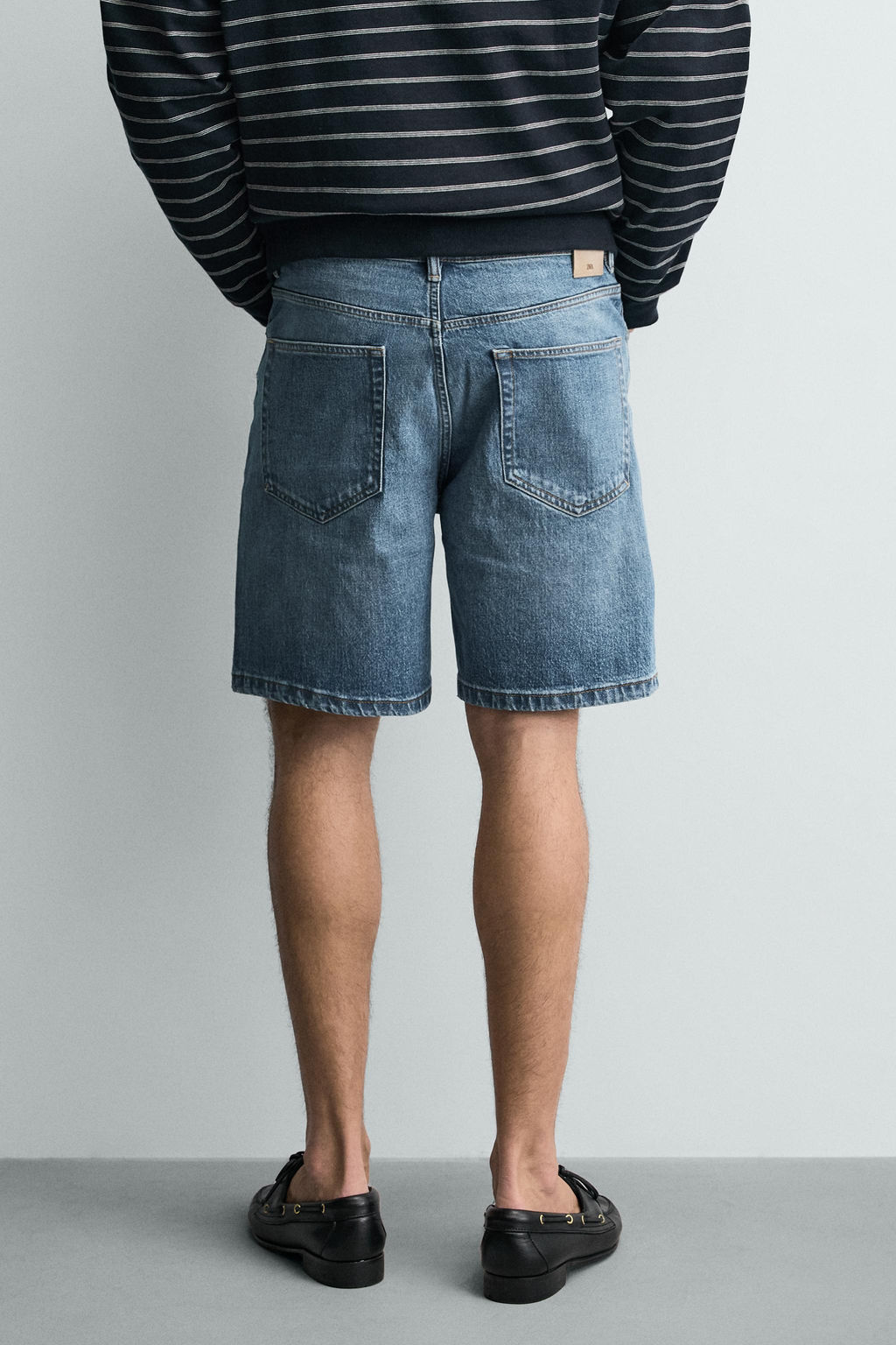 REGULAR FIT DENIM BERMUDA SHORTS - Zara фото 62