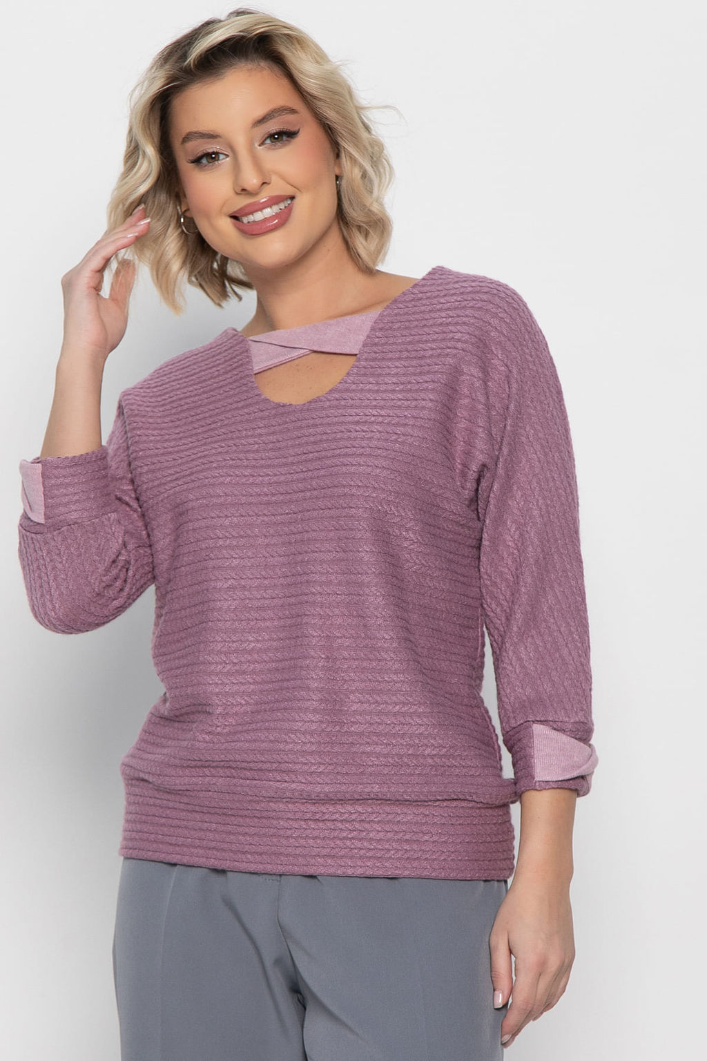 Блуза Ума (розовая) Б14942-50М