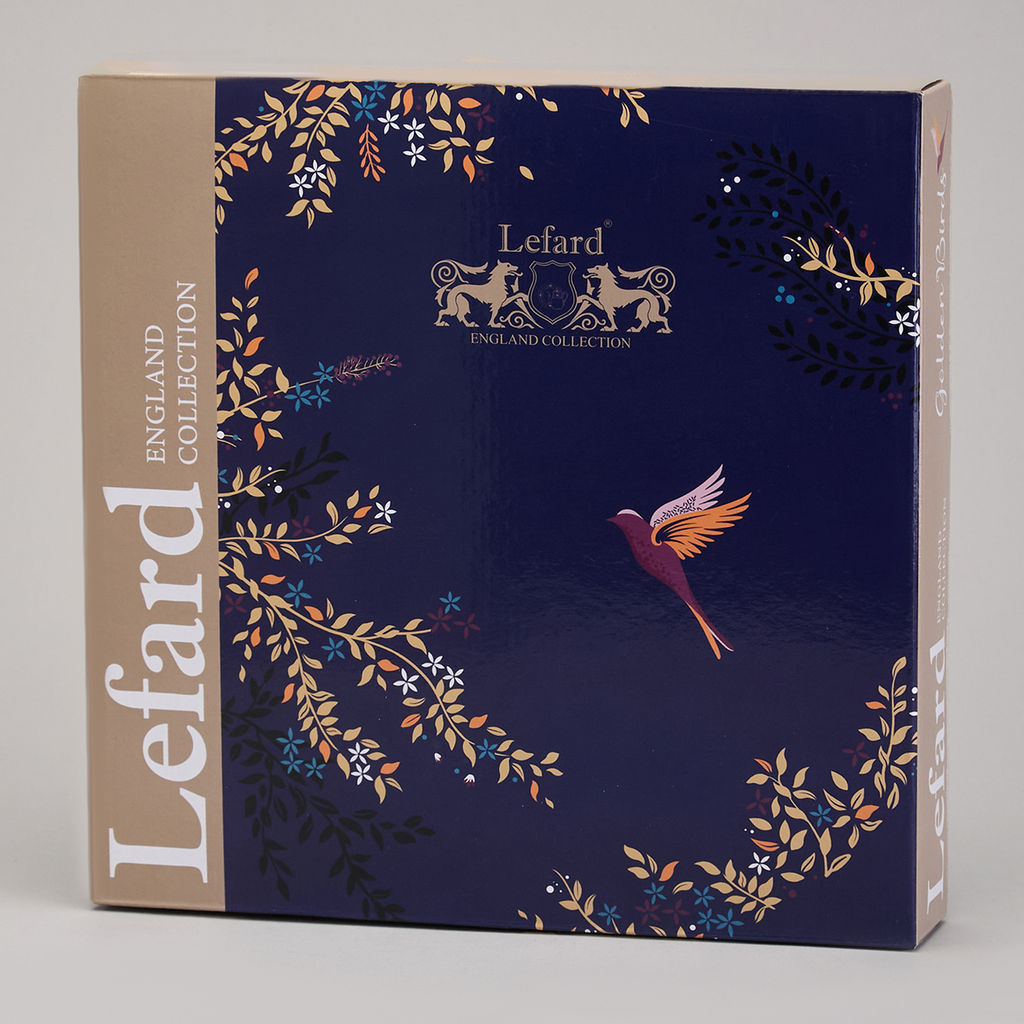 ТАРЕЛКА ЗАКУСОЧНАЯ LEFARD GOLDEN BIRDS 20*2 СМ (КОР=24ШТ.)  фото 2