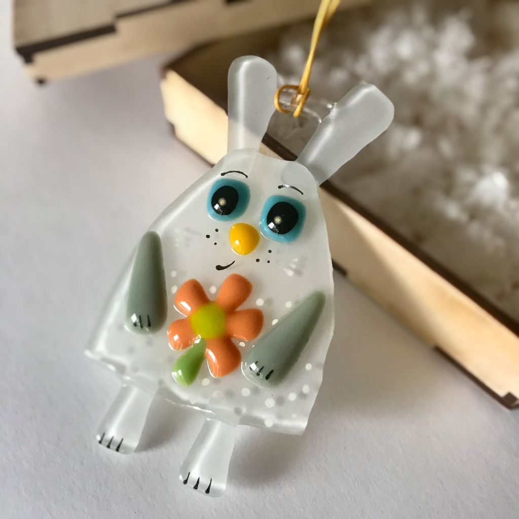 Сувенир Зайчик - Стрекоза фото 4