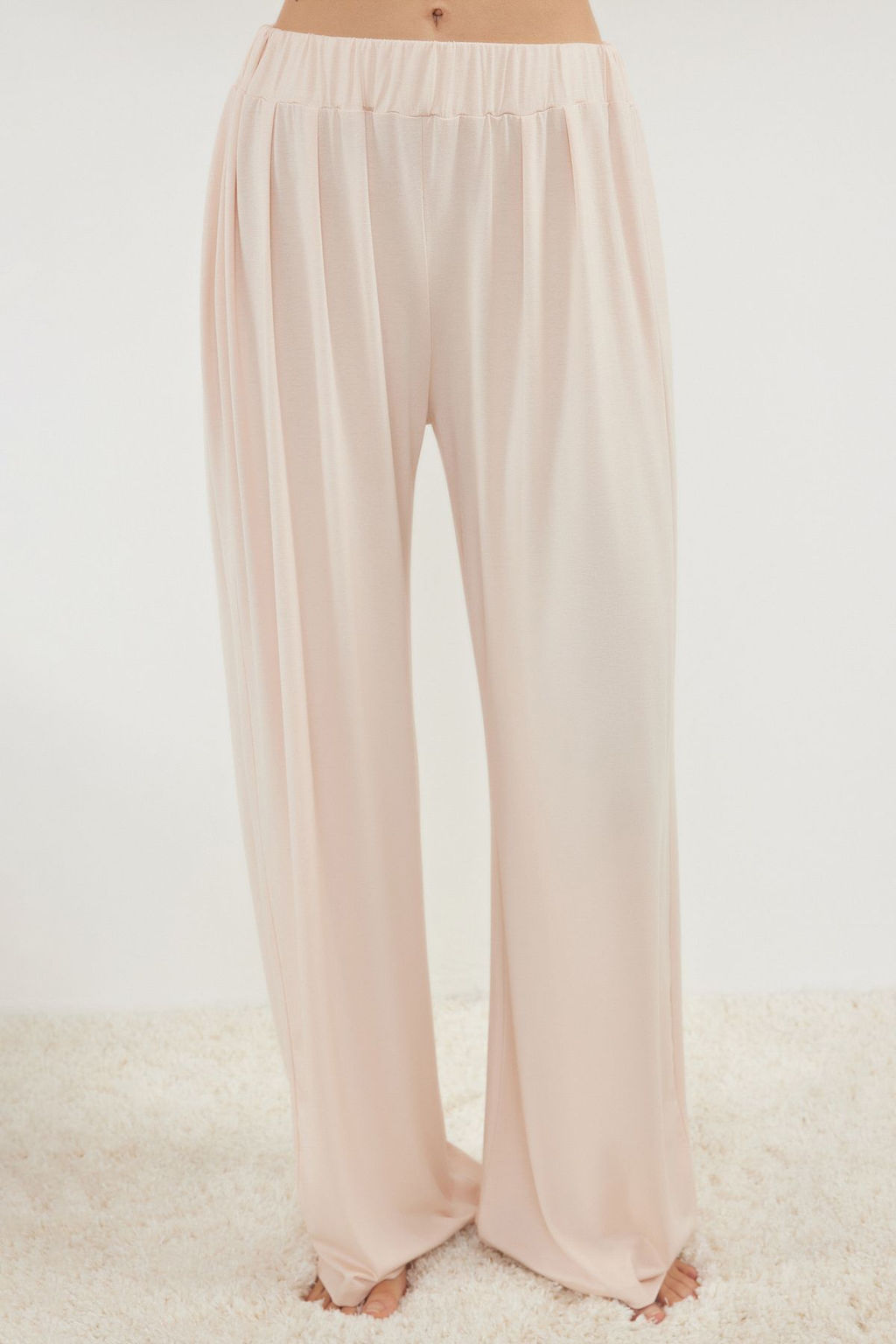 Trendyolmilla Siyah Viskon Orme Pijama Tak?m? TWOAW21AU0034  фото 4