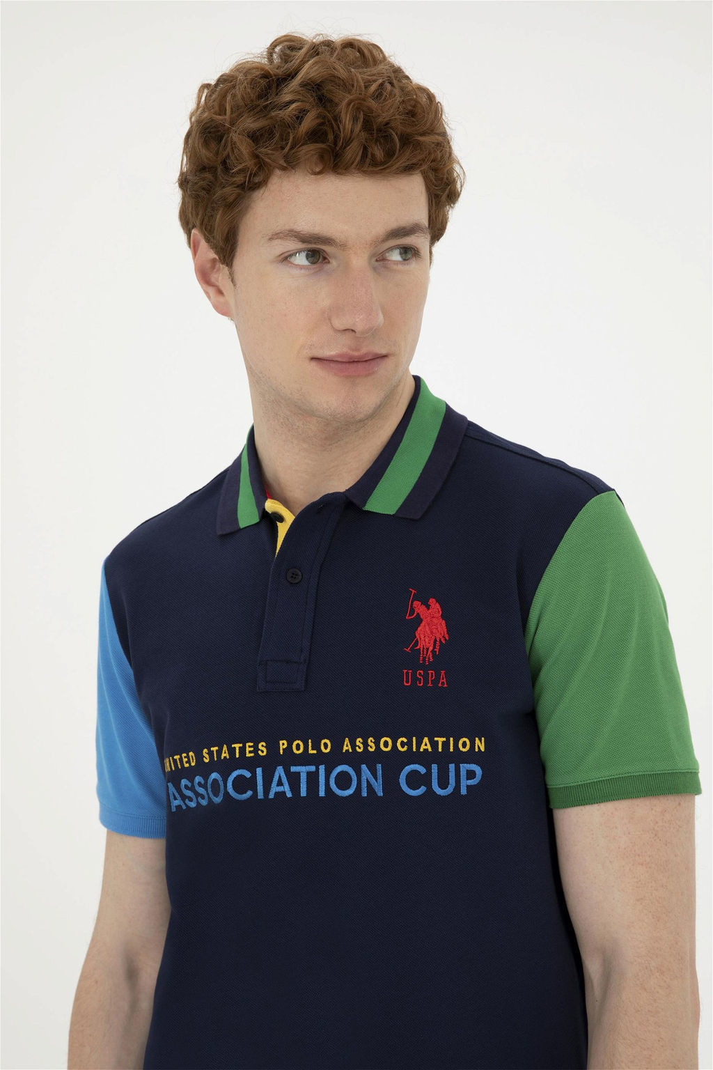 Мужская темно-синяя футболка Неожиданная скидка в корзине - U.s. polo assn фото 2
