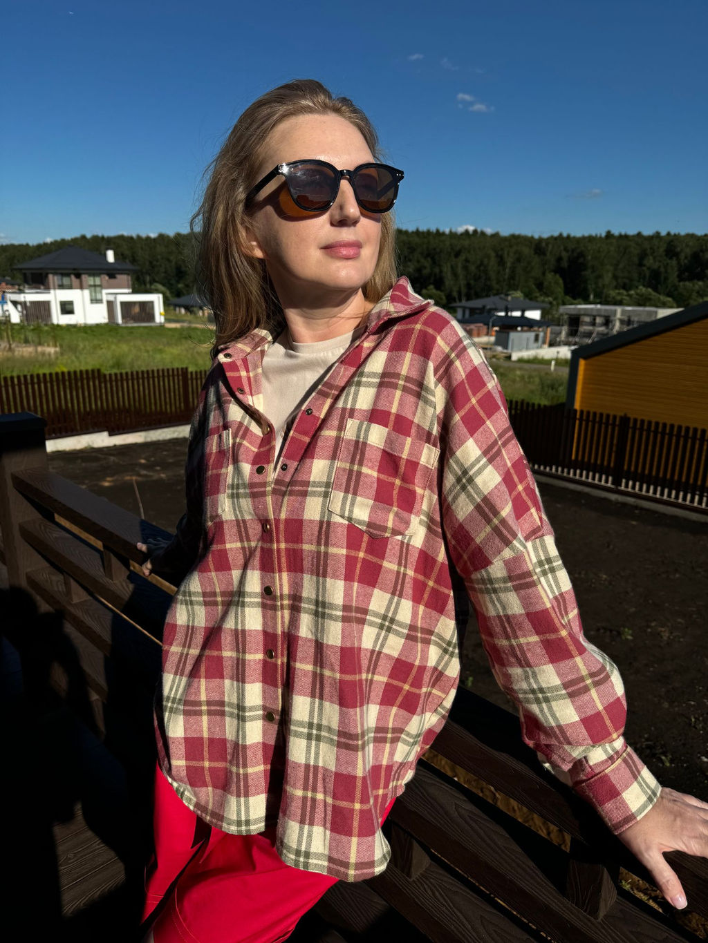 Рубашка женская Country Red - Captain's mate фото 5