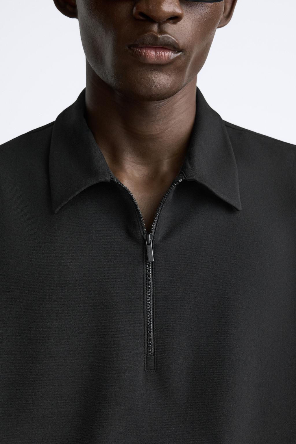 ZIPPED POLO SHIRT - Zara фото 23
