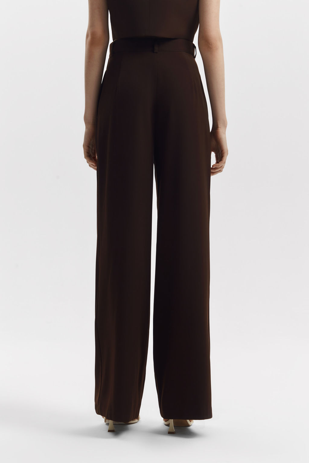 Брюки-палаццо со складками - Mollis фото 4