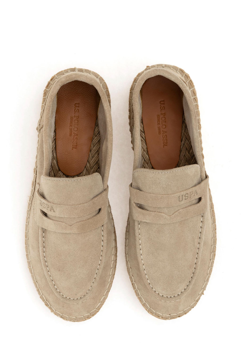 U. S. Polo Assn / Мужская бежевая обувь - U.s. polo assn фото 12