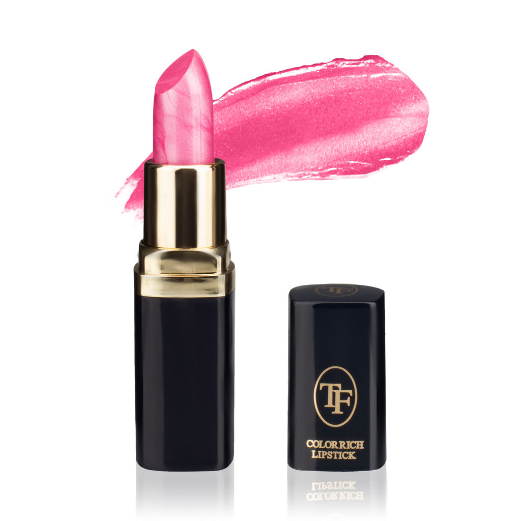 TF Питательная губная помада "Color Rich Lipstick", тон 56 Розовый фламинго/Pink flamingo