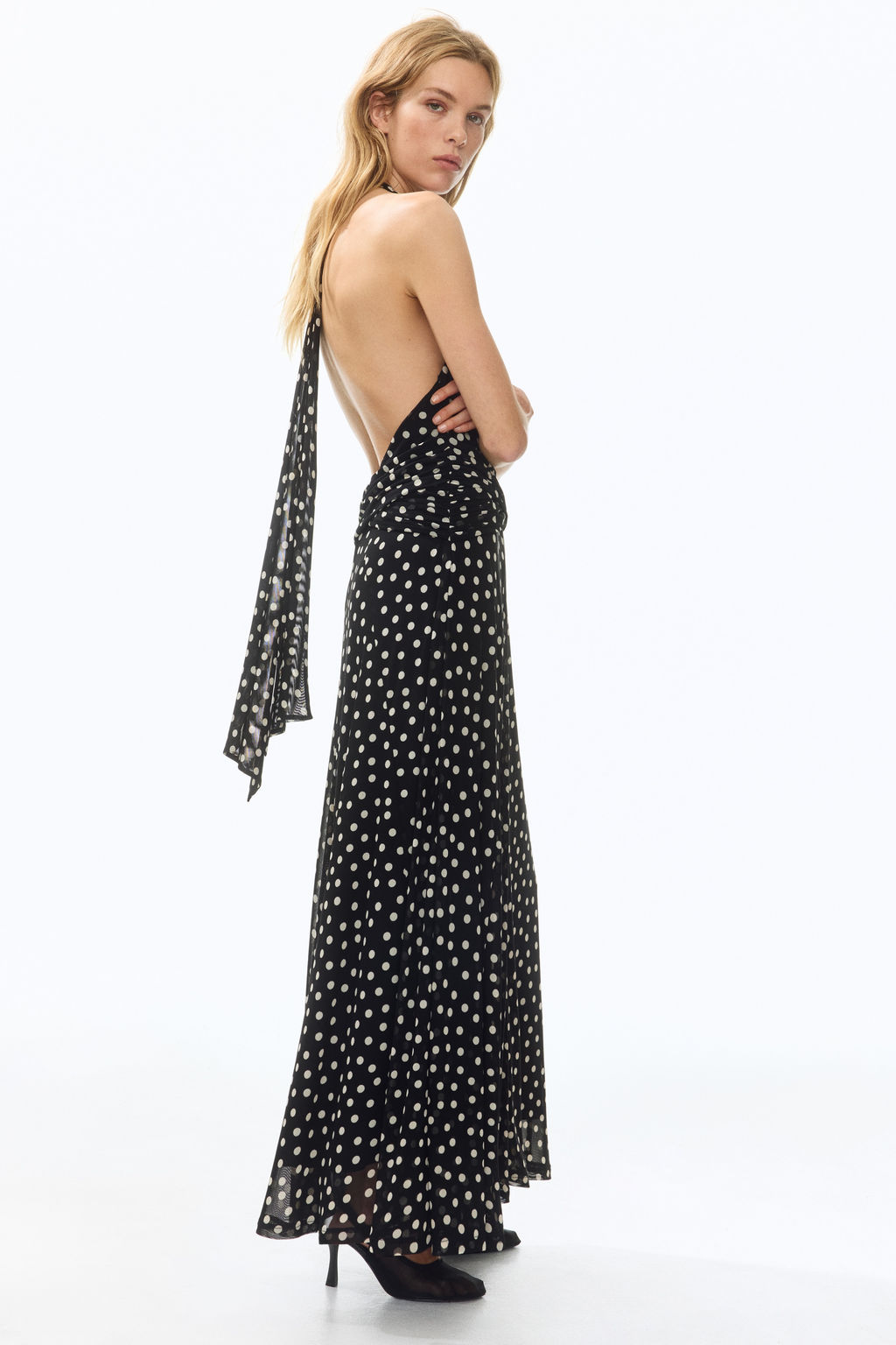 Vestido halter de malla - H&m фото 2