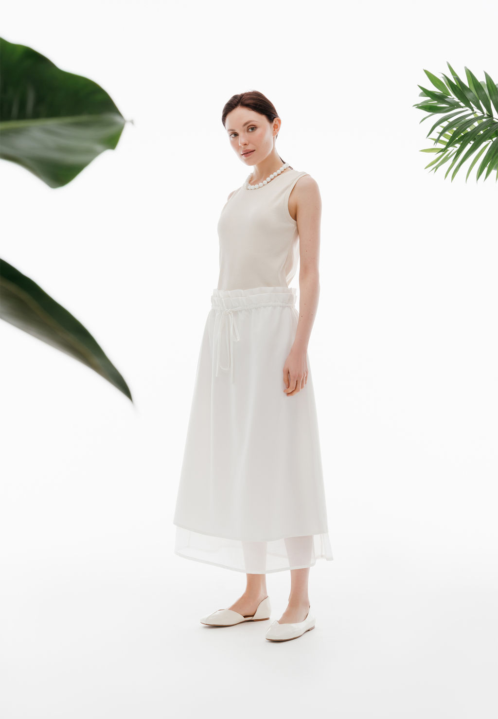 Молочные лакированные женские туфли - Mascotte фото 7