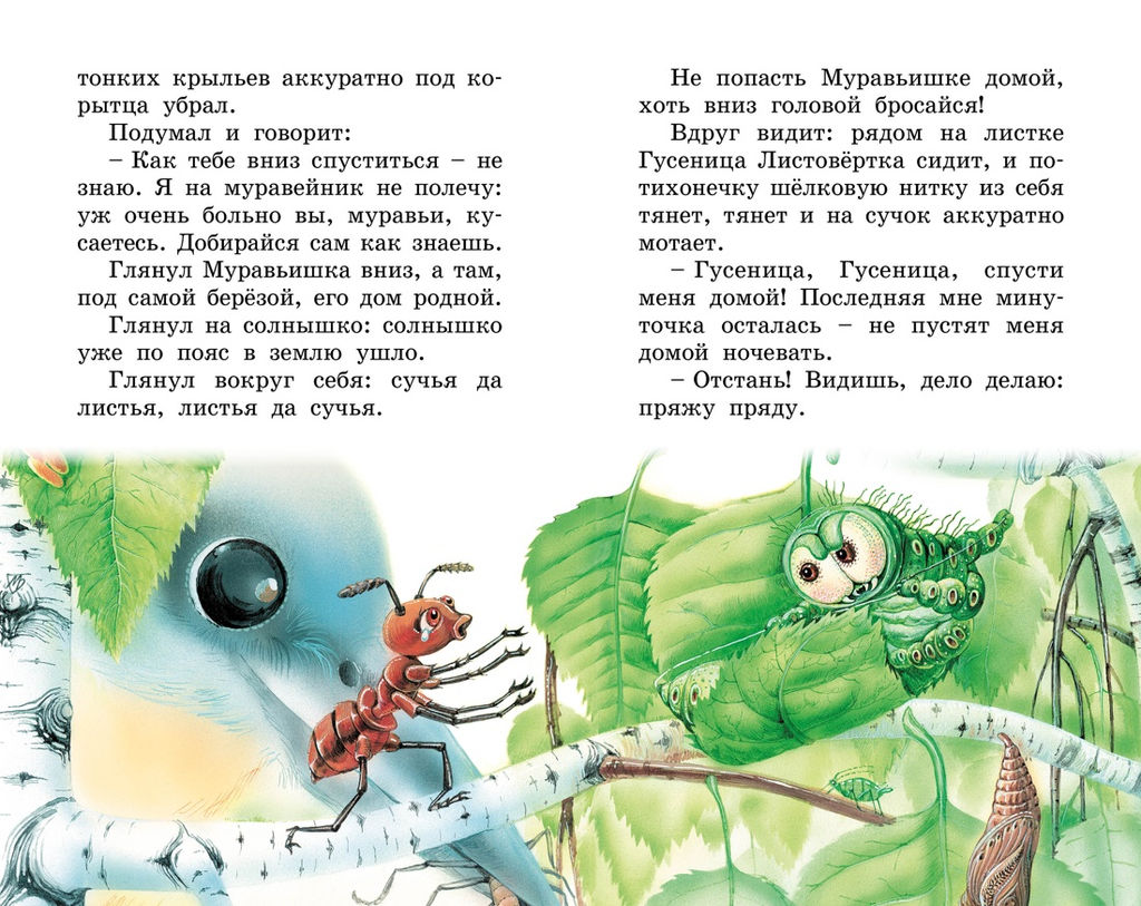 Как Муравьишка домой спешил. Бианки В.
