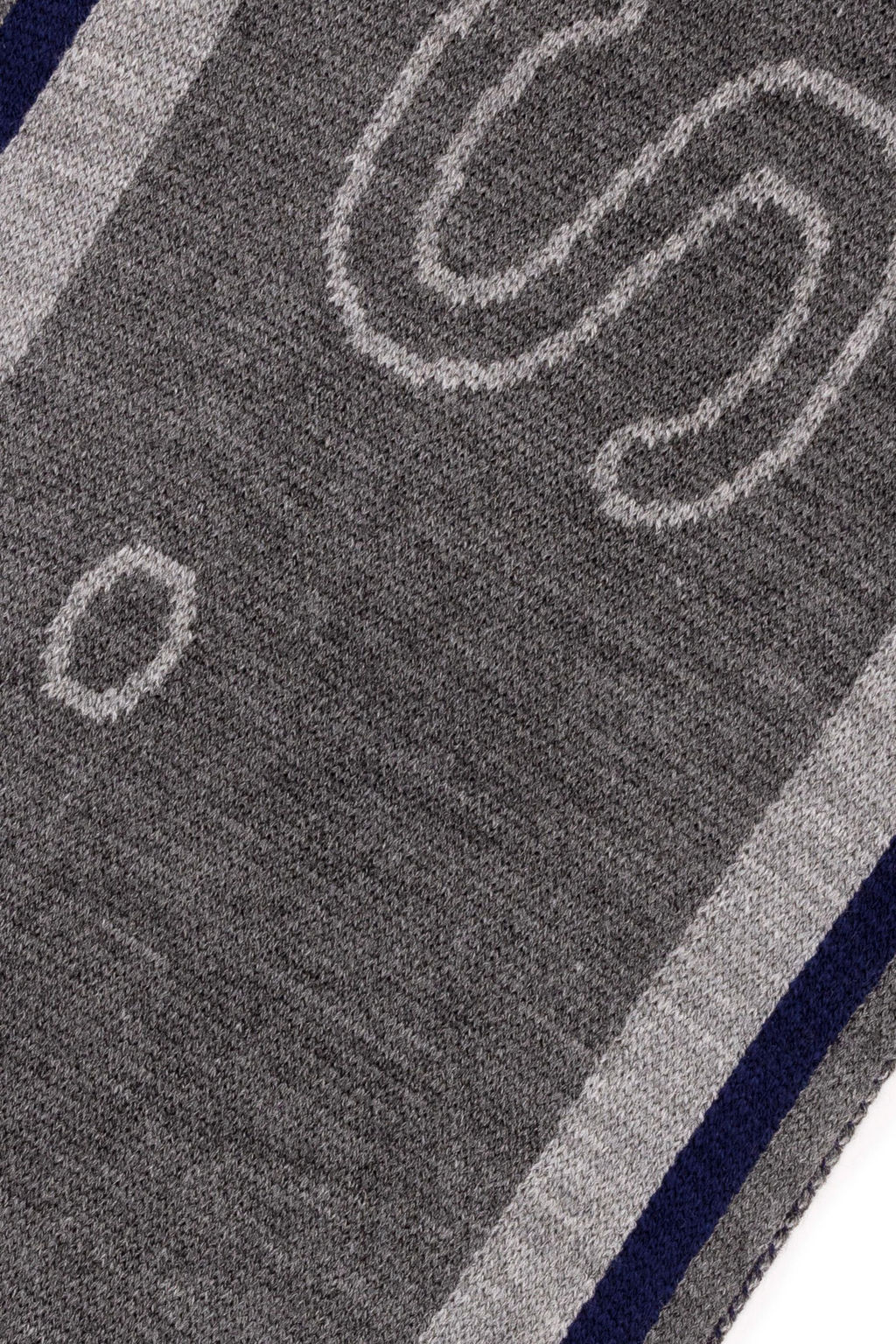 Мужской шарф антрацитовый меланжевый Неожиданная скидка в корзине - U.s. polo assn фото 2