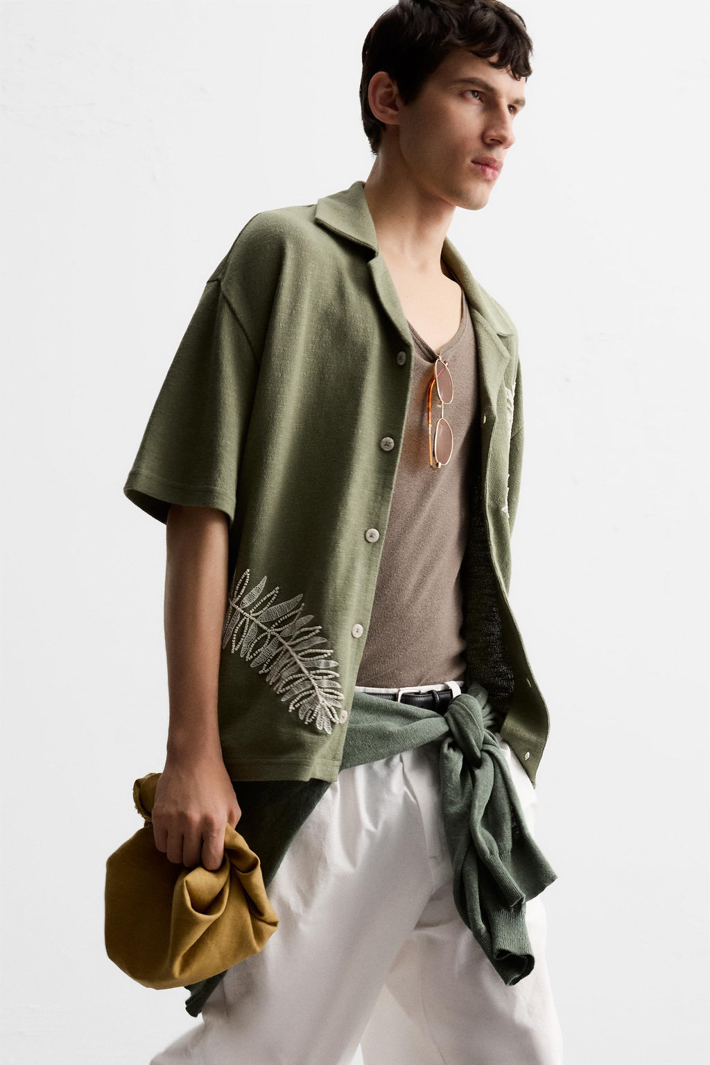 BEADED EMBROIDERY SHIRT - Zara фото 5