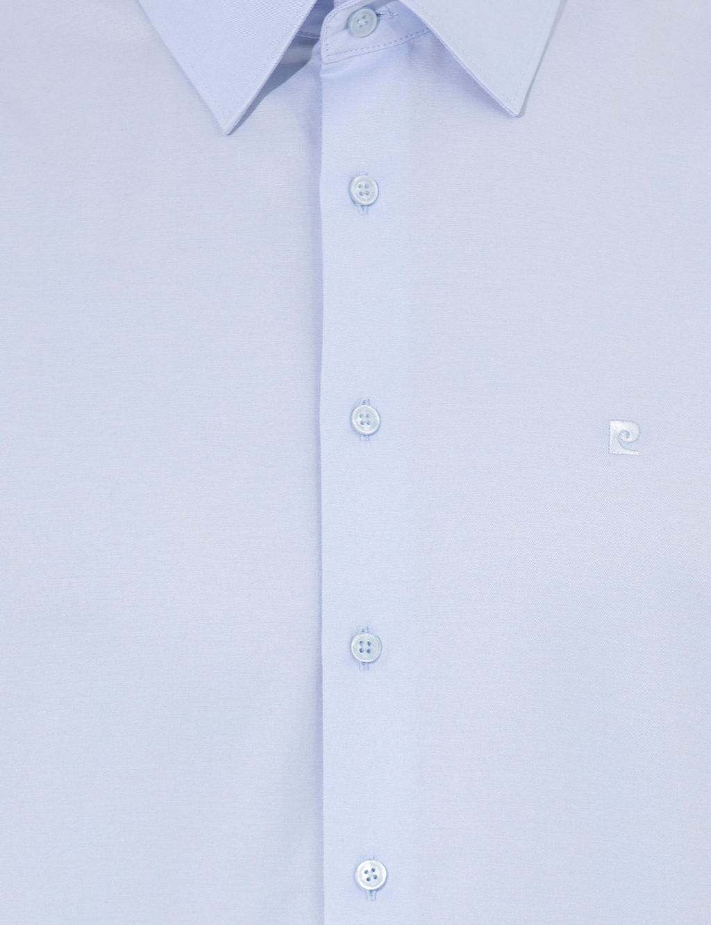A__k Mavi Slim Fit Uzun Kollu Basic G_mlek