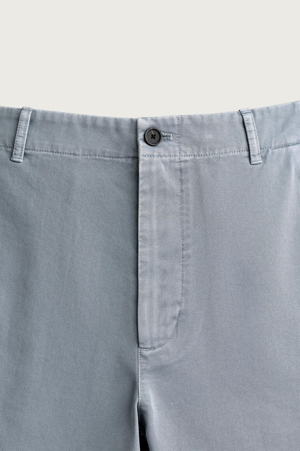 PANTAL?N CHINO LAVADO RELAXED FIT / Celeste lavado - Zara фото 9