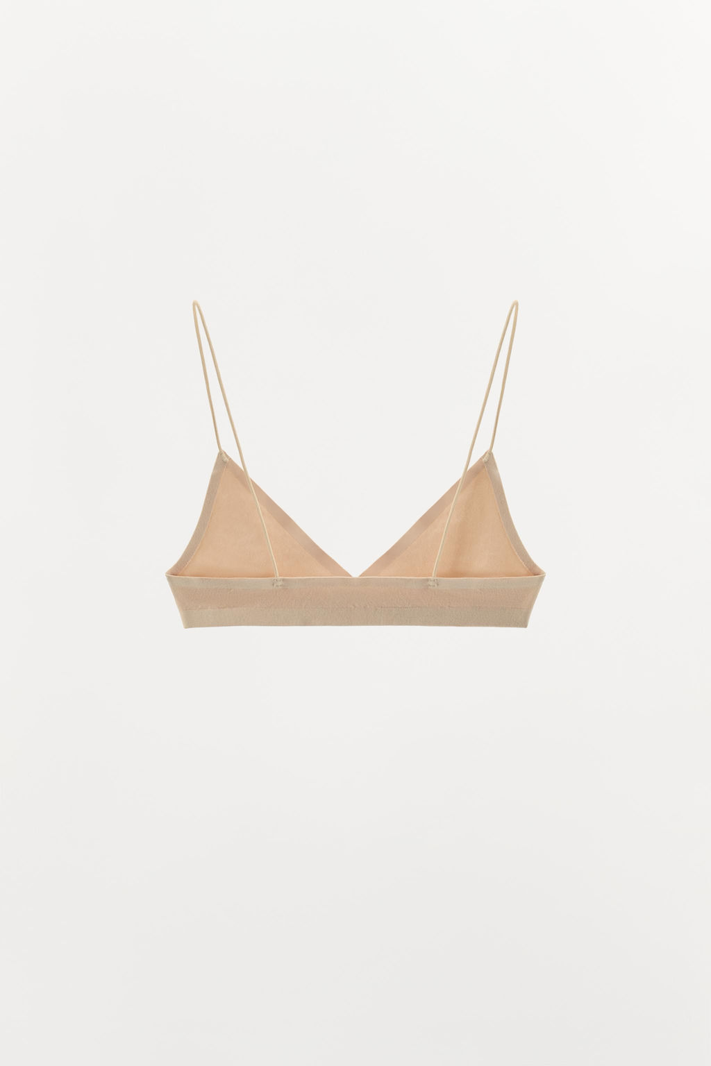 SUJETADOR SEAMLESS TIRANTES / rosa claro