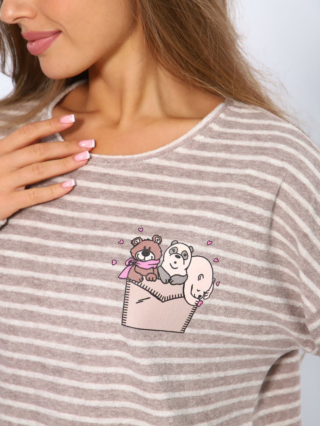 Пижама женская 5-304б (капучино)