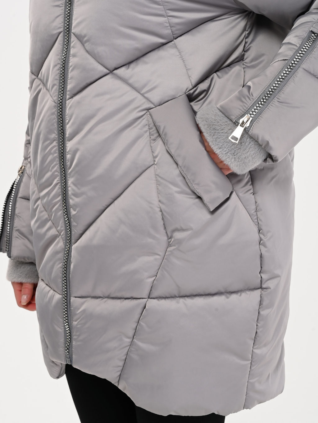 КУРТКА М-547 СТАЛЬНОЙ - А+б коллекция фото 15