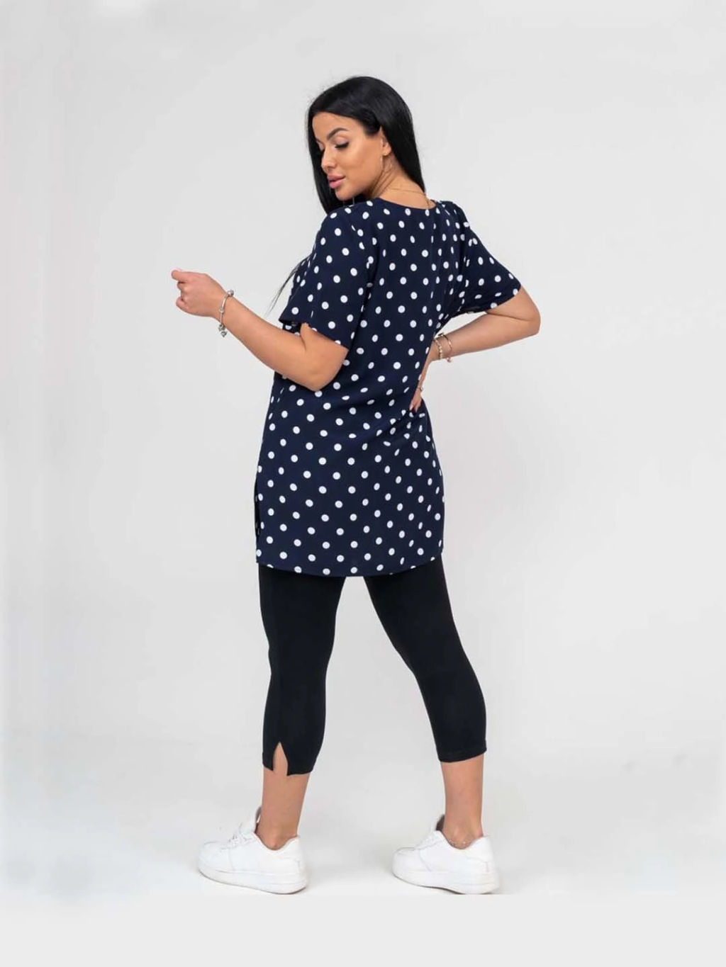 Костюм женский, цвет черный синий