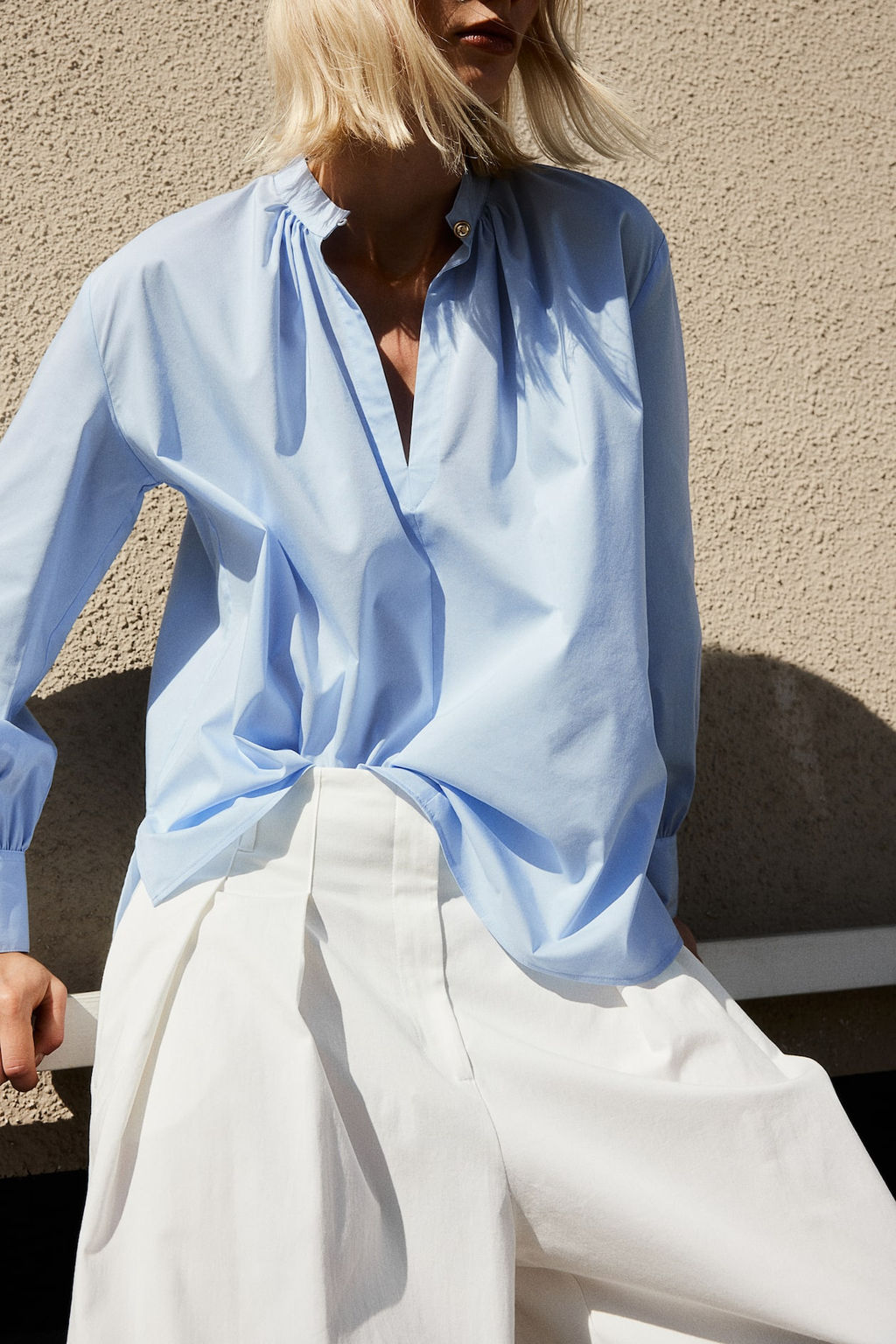 Blusa de corte holgado