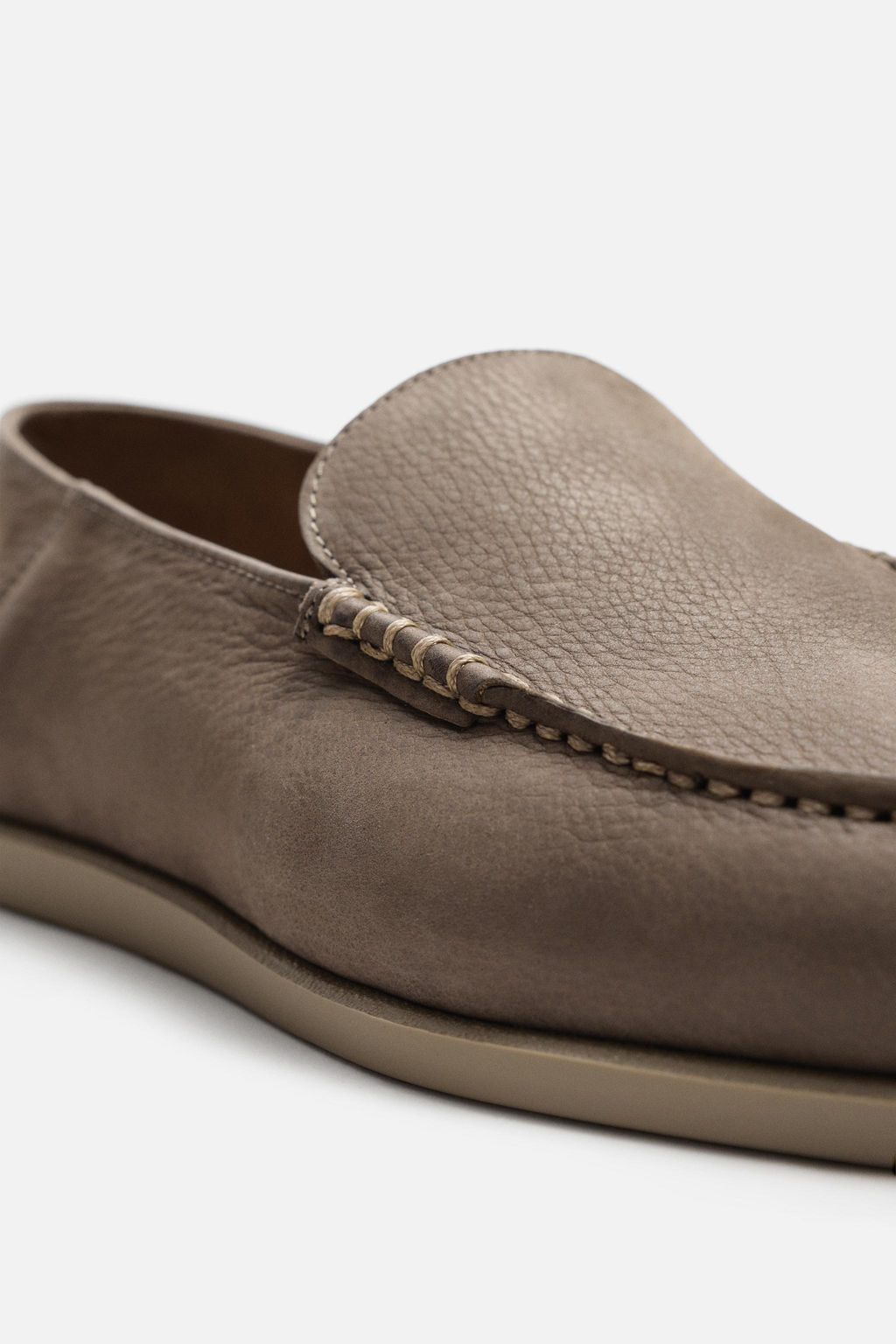 CASUAL LEATHER LOAFERS - Zara фото 6