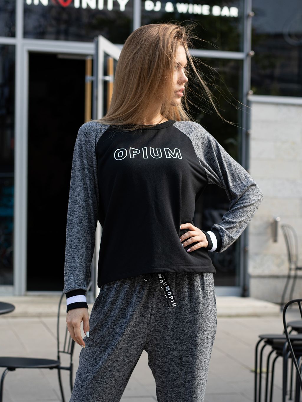 Костюм спортивный Opium (брюки+свитшот) M-89/P-72
