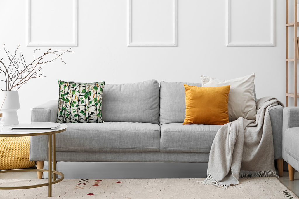 Набор для вышивания PANNA PD-7475 Подушка. Березы 40 х 40 см