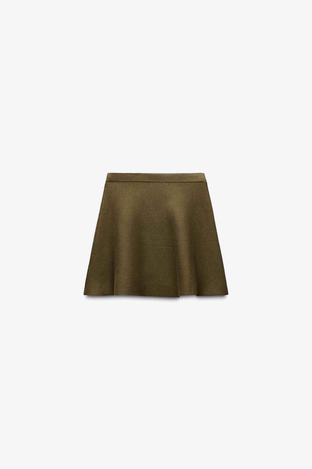 KNIT MINI SKIRT - Zara фото 9