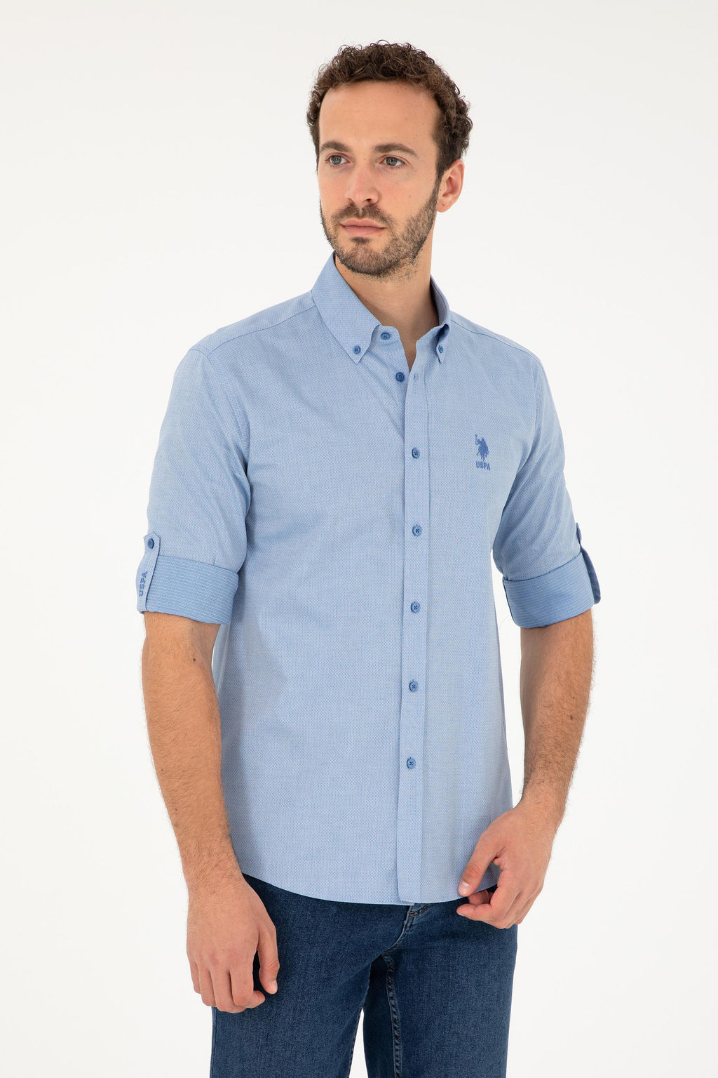 Erkek Saks Uzun Kollu G_mlek