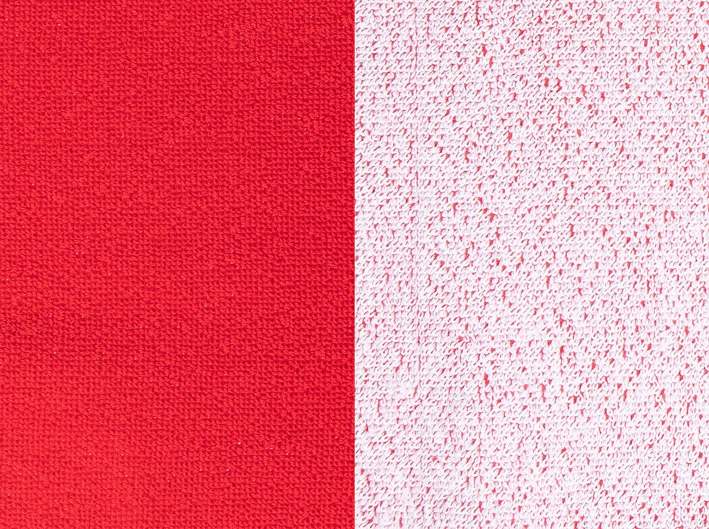 6с103.412ж1 Уютного рождества (красный6) Полотенце махровое 50х90см