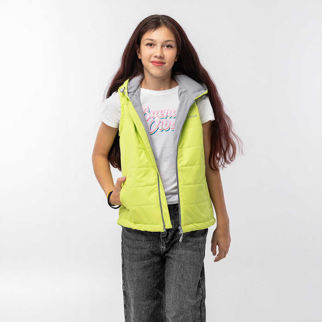 RODOS Жилет детский демисезон М-313 Лайм  фото 5