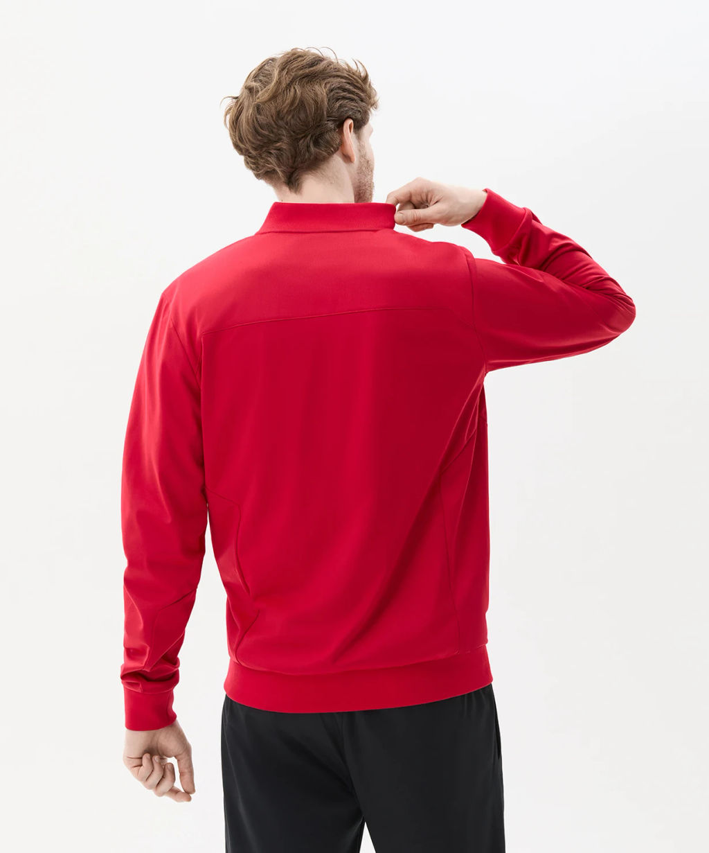 Олимпийка JOGEL DIVISION PerFormDRY Pre-match Knit Jacket, красный  фото 6